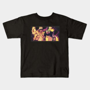 Wrestle Camp Figures Kids T-Shirt